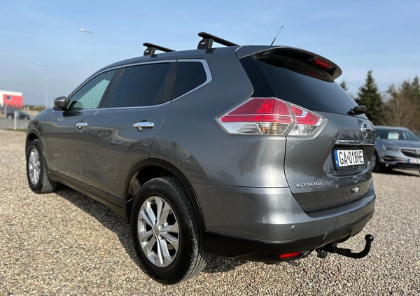Nissan X-Trail cena 49800 przebieg: 190000, rok produkcji 2016 z Wieruszów małe 137